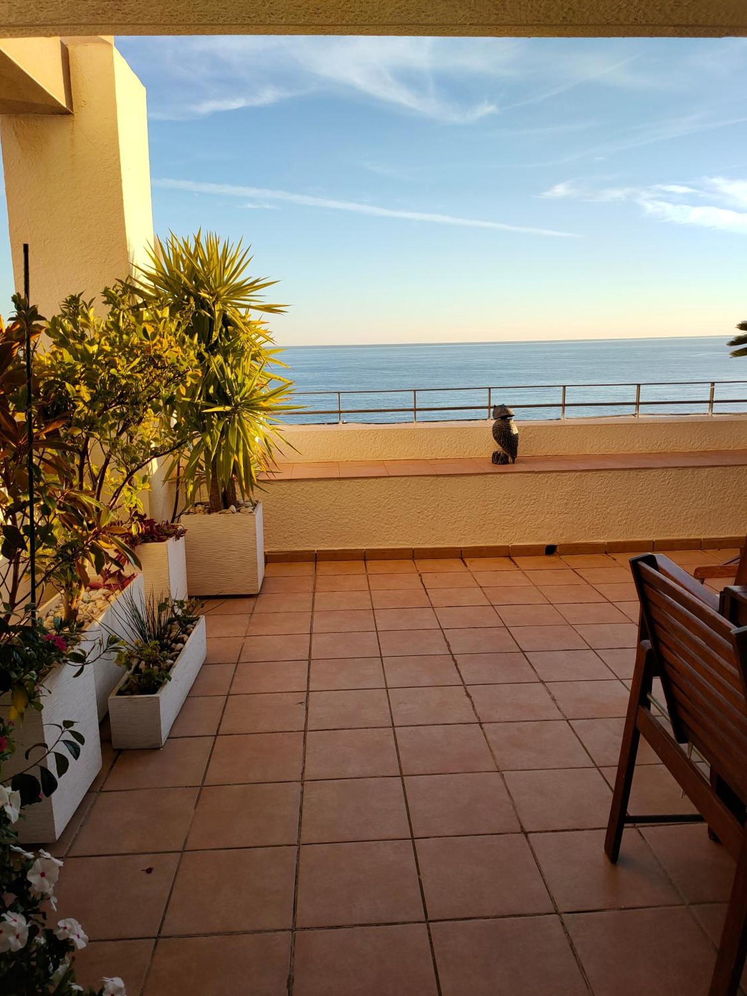Piso En La Primera Linea Del Mar Con 2 Dormitorios Бенидорм Экстерьер фото